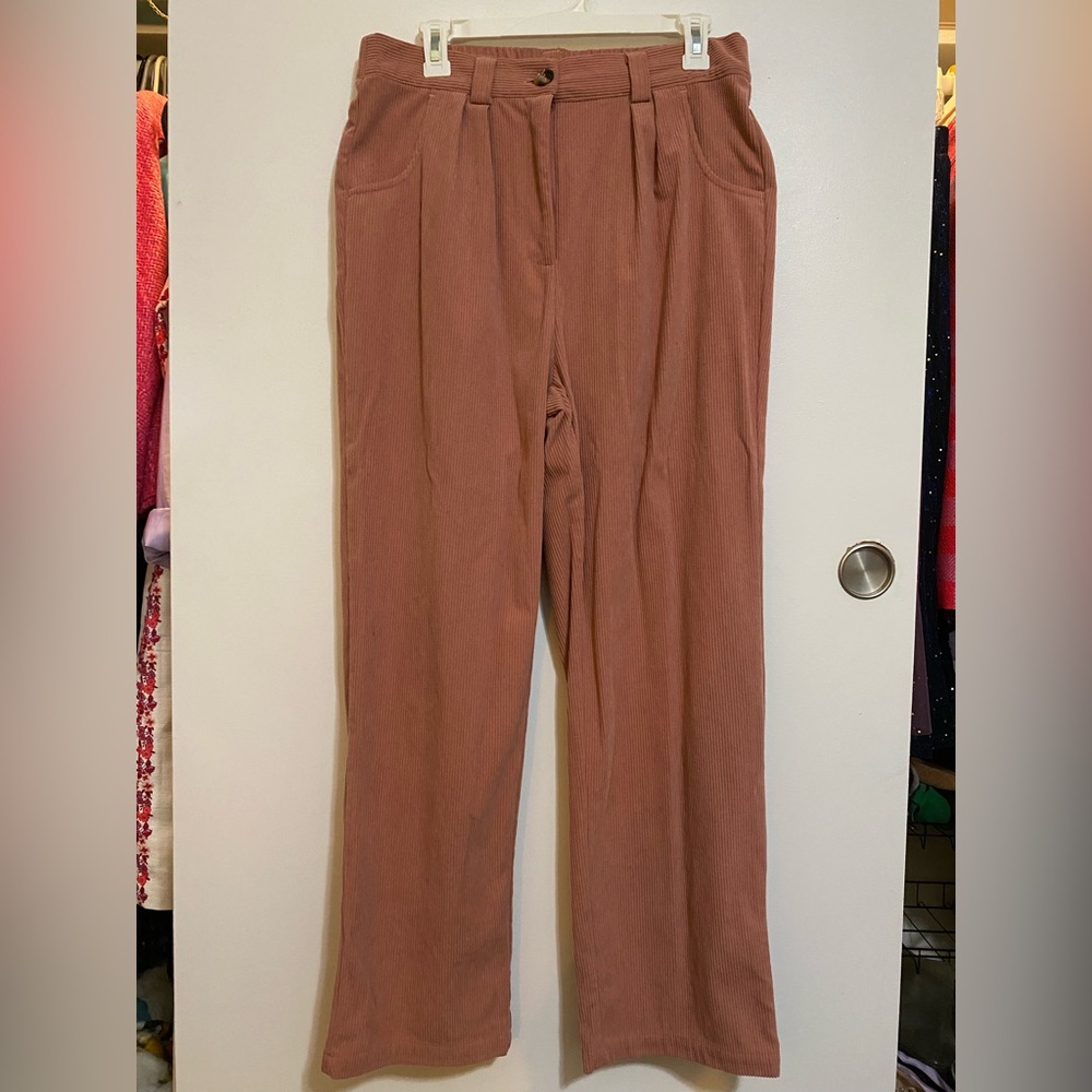 Women’s Pink Corduroy Pants